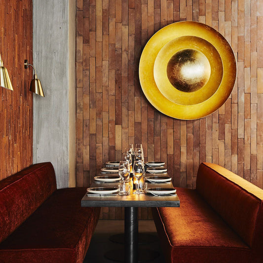 Modern Luxury Round Iron LED Wall Sconce Lamp