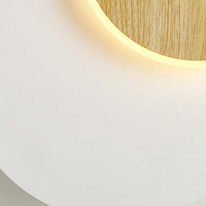 Scandinavian Round Square Acrylic Iron LED Wall Sconce Lamp