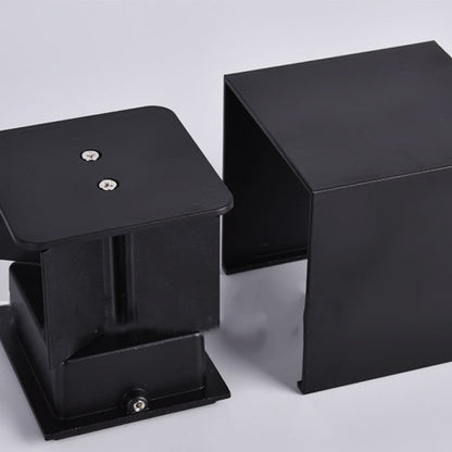 Minimalist Rectangle Square Aluminum LED Wall Sconce Lamp