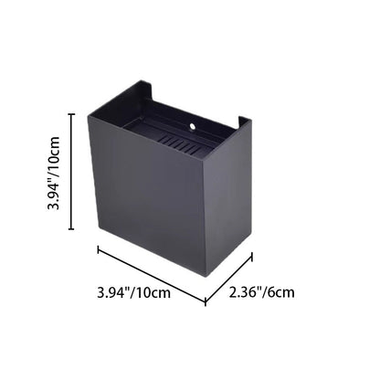 Modern Minimalist Square Aluminum LED Wall Sconce Lamp