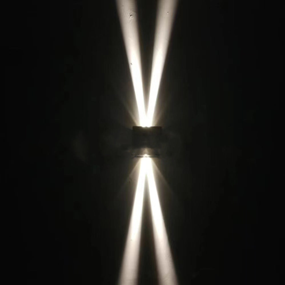 Modern Minimalist Square Aluminum LED Wall Sconce Lamp