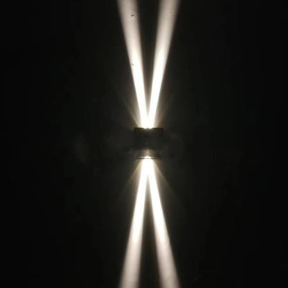 Modern Minimalist Square Aluminum LED Wall Sconce Lamp