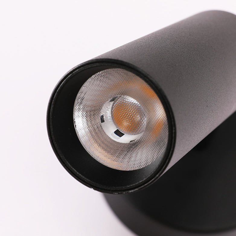 Simplicity Round Cylinder Aluminum LED Wall Sconce Lamp