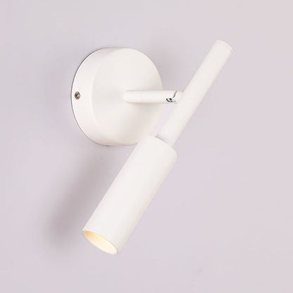 Simplicity Round Cylinder Aluminum LED Wall Sconce Lamp