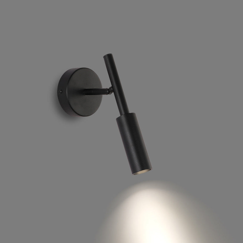 Simplicity Round Cylinder Aluminum LED Wall Sconce Lamp