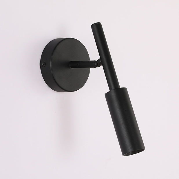 Simplicity Round Cylinder Aluminum LED Wall Sconce Lamp