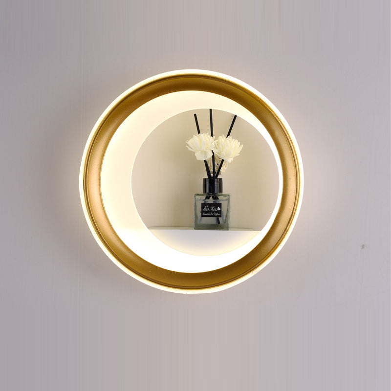 Chinese Swan Balloon Acrylic Hardware LED Wall Sconce Lamp