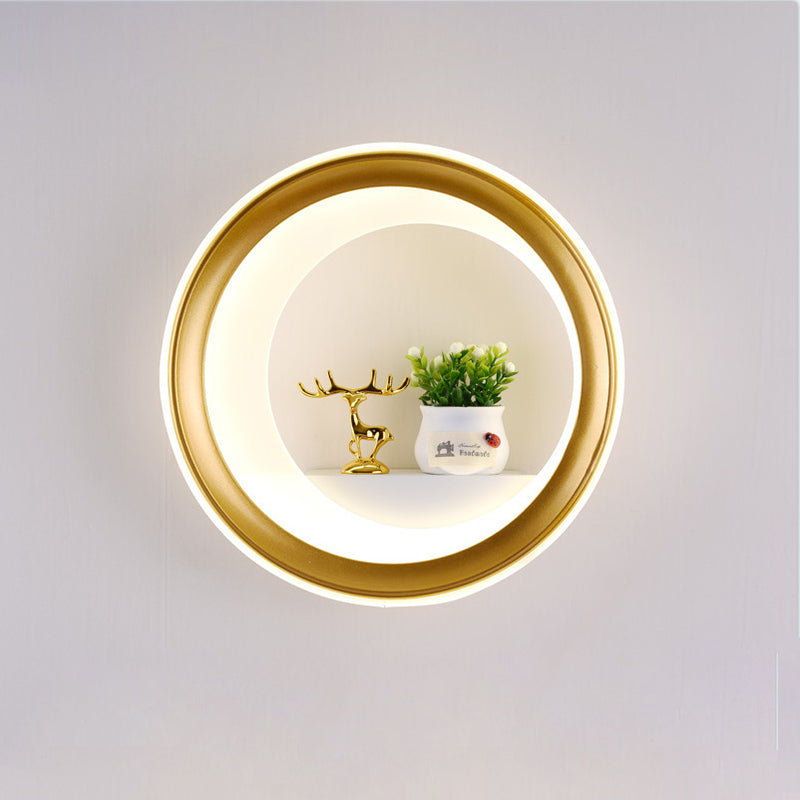 Chinese Swan Balloon Acrylic Hardware LED Wall Sconce Lamp