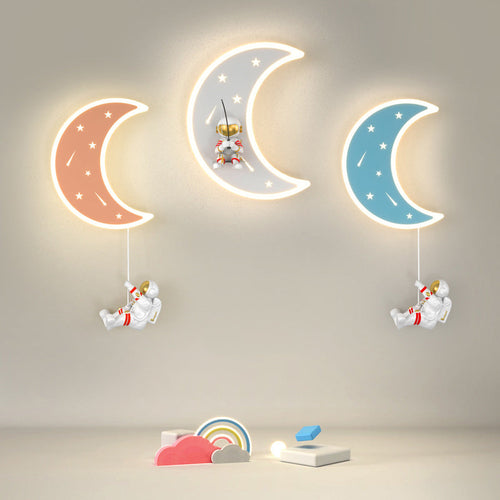 Deco Star Acrylic Resin Hardware LED Wall Sconce Lamp