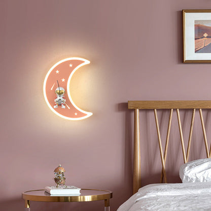 Deco Star Acrylic Resin Hardware LED Wall Sconce Lamp