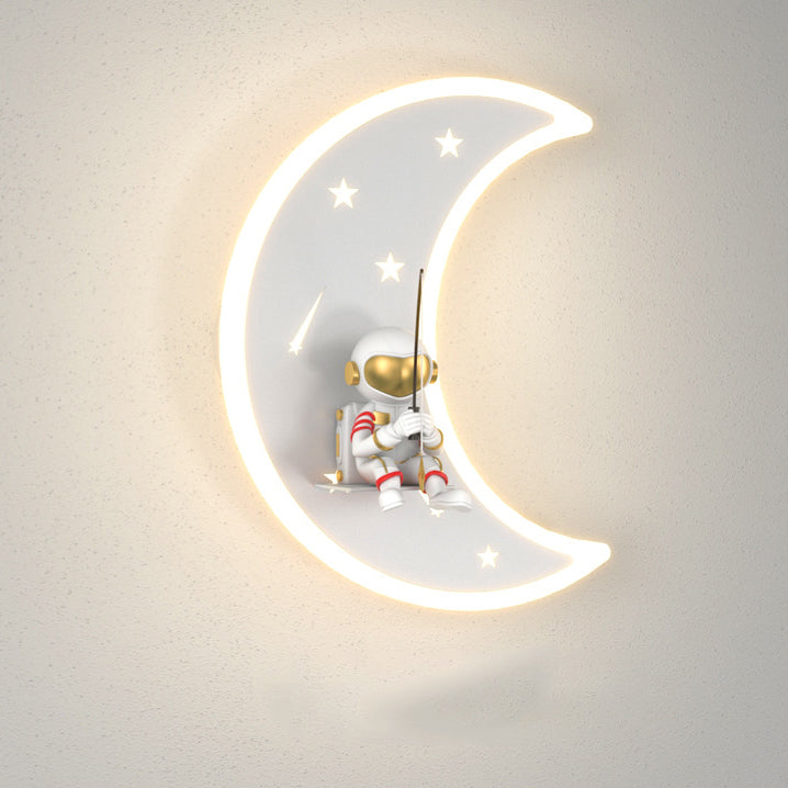 Deco Star Acrylic Resin Hardware LED Wall Sconce Lamp