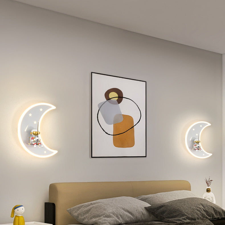 Deco Star Acrylic Resin Hardware LED Wall Sconce Lamp