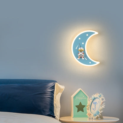 Deco Star Acrylic Resin Hardware LED Wall Sconce Lamp