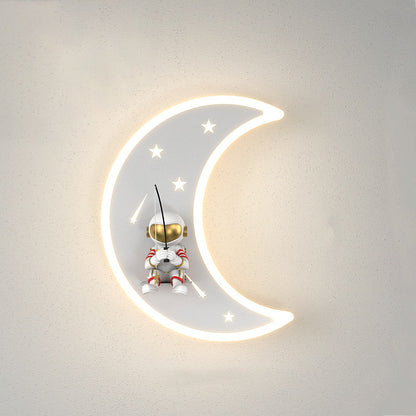 Deco Star Acrylic Resin Hardware LED Wall Sconce Lamp