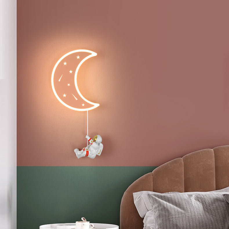 Deco Star Acrylic Resin Hardware LED Wall Sconce Lamp