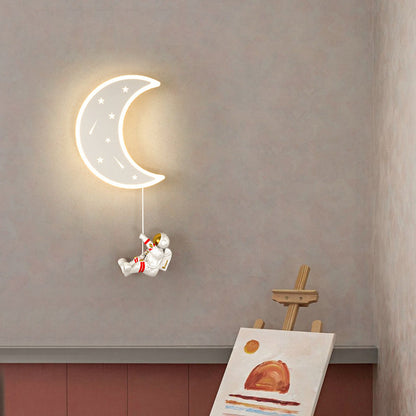 Deco Star Acrylic Resin Hardware LED Wall Sconce Lamp