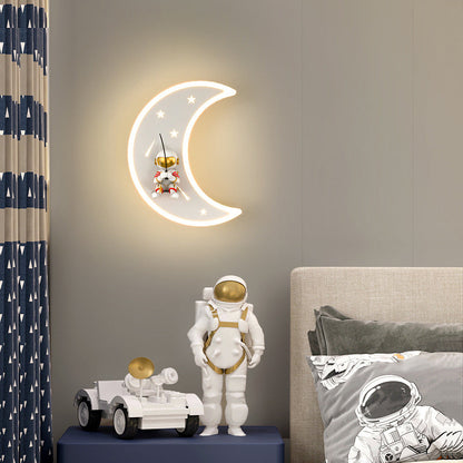 Deco Star Acrylic Resin Hardware LED Wall Sconce Lamp