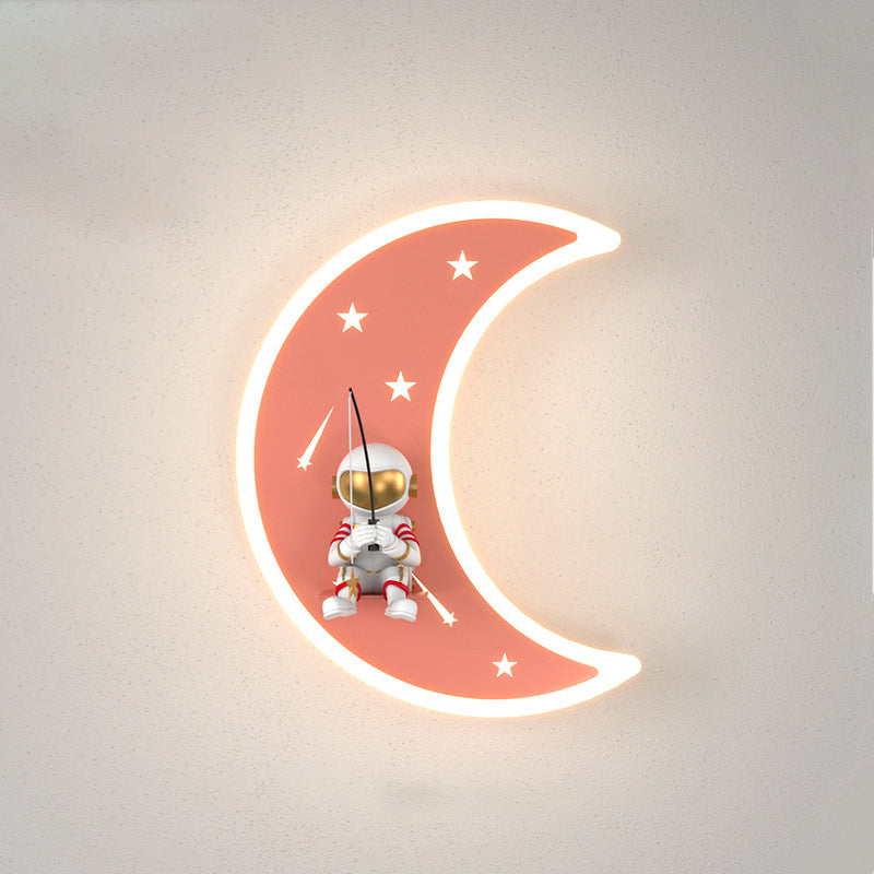 Deco Star Acrylic Resin Hardware LED Wall Sconce Lamp