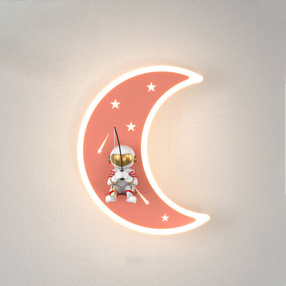 Deco Star Acrylic Resin Hardware LED Wall Sconce Lamp