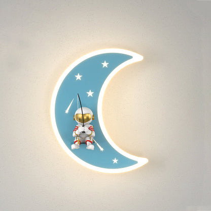 Deco Star Acrylic Resin Hardware LED Wall Sconce Lamp