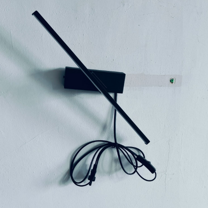 Minimalist Long Rectangle Silicon Iron LED Wall Sconce Lamp