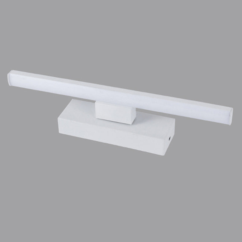 Minimalist Long Rectangle Silicon Iron LED Wall Sconce Lamp