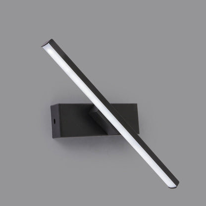 Minimalist Long Rectangle Silicon Iron LED Wall Sconce Lamp