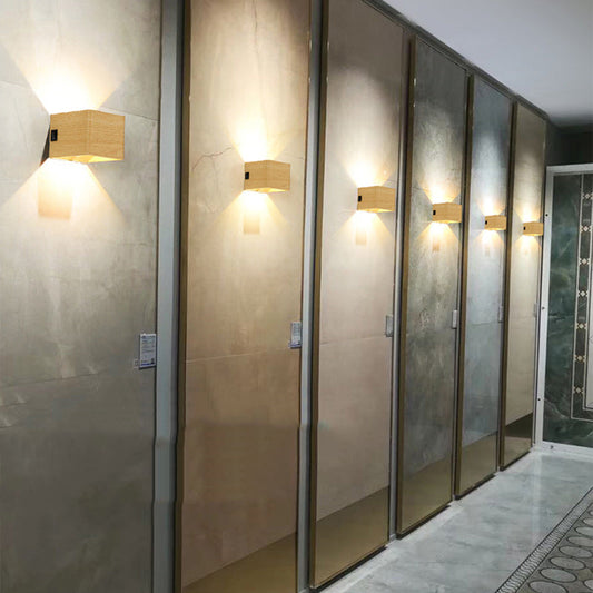 Modern Minimalist Square Acrylic LED Wall Sconce Lamp