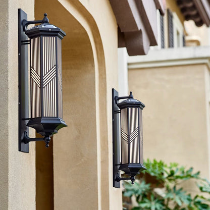Chinese Waterproof Solar PC Aluminum LED Wall Sconce Lamp