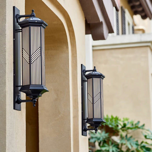 Chinese Waterproof Solar PC Aluminum LED Wall Sconce Lamp