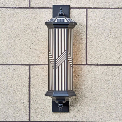 Chinese Waterproof Solar PC Aluminum LED Wall Sconce Lamp