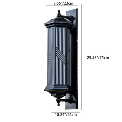 Chinese Waterproof Solar PC Aluminum LED Wall Sconce Lamp