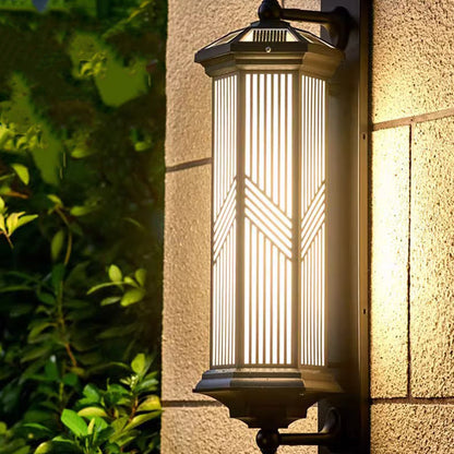 Chinese Waterproof Solar PC Aluminum LED Wall Sconce Lamp