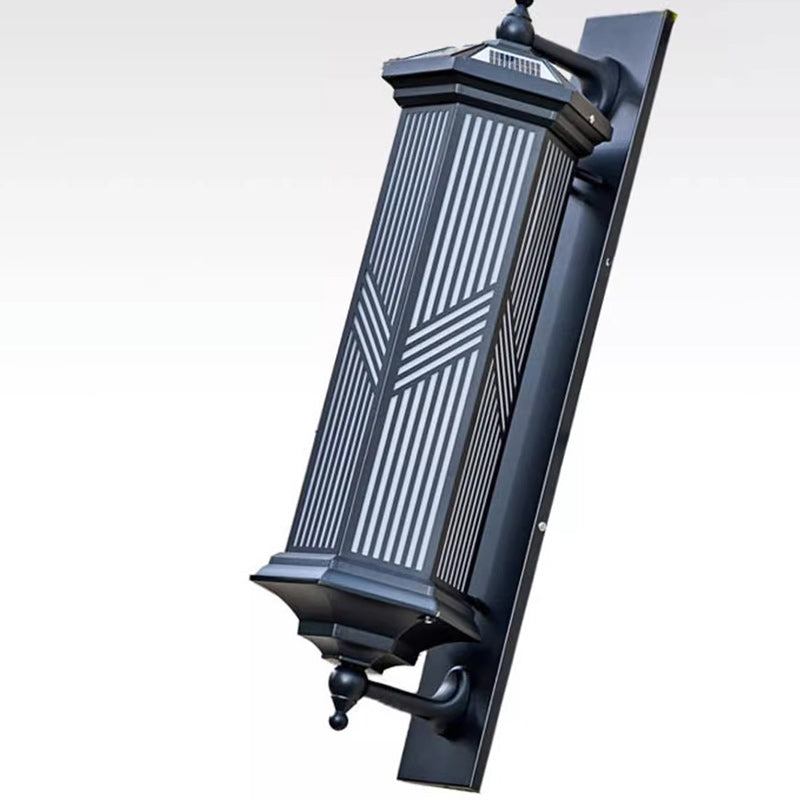Chinese Waterproof Solar PC Aluminum LED Wall Sconce Lamp