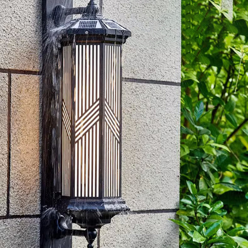 Chinese Waterproof Solar PC Aluminum LED Wall Sconce Lamp