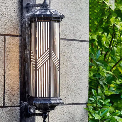 Chinese Waterproof Solar PC Aluminum LED Wall Sconce Lamp