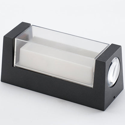 Simplicity Round Diamond PC Aluminum LED Wall Sconce Lamp