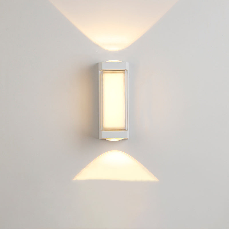 Simplicity Round Diamond PC Aluminum LED Wall Sconce Lamp