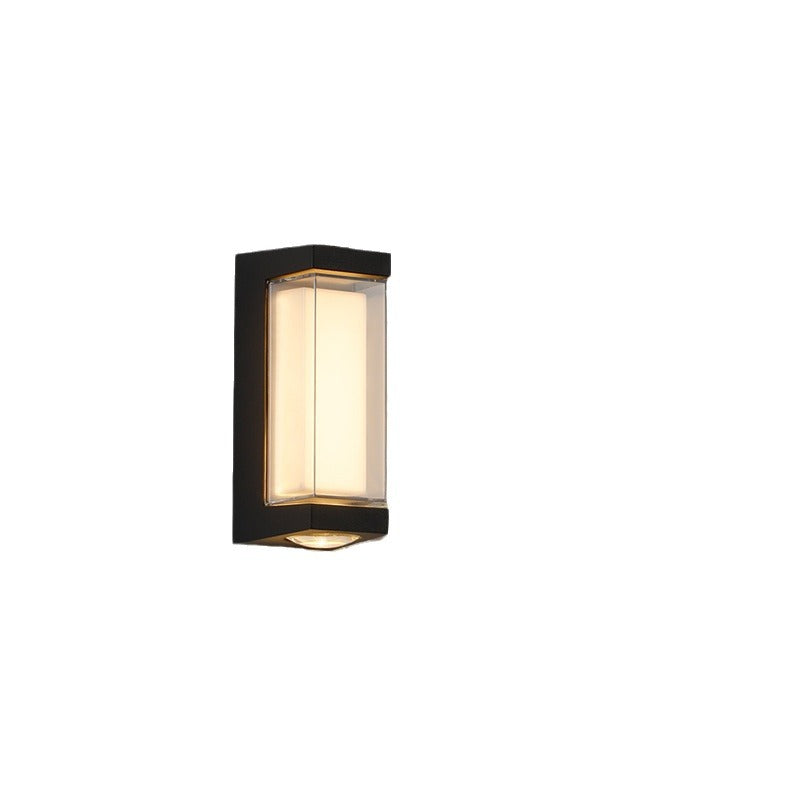 Simplicity Round Diamond PC Aluminum LED Wall Sconce Lamp