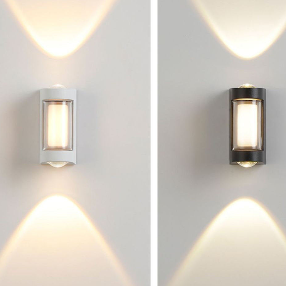Simplicity Round Diamond PC Aluminum LED Wall Sconce Lamp