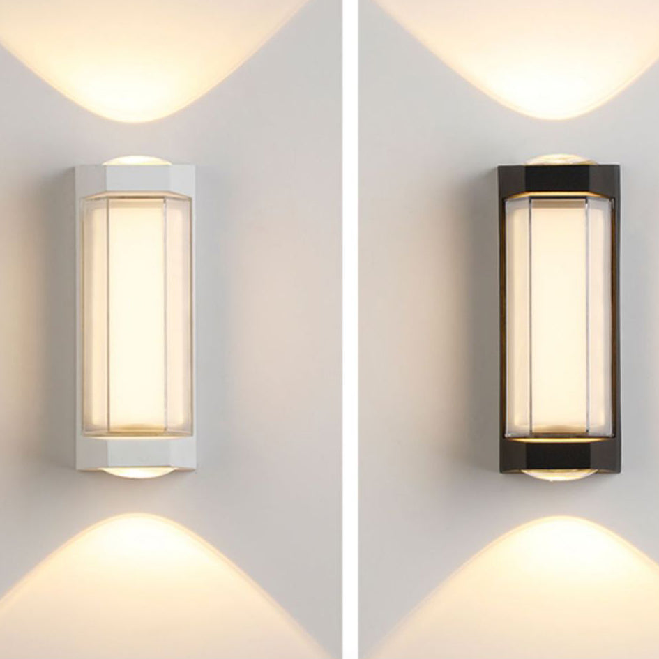 Simplicity Round Diamond PC Aluminum LED Wall Sconce Lamp