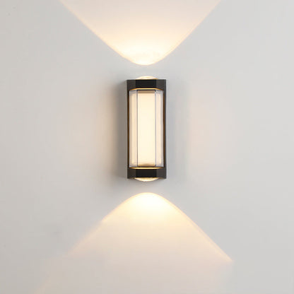 Simplicity Round Diamond PC Aluminum LED Wall Sconce Lamp
