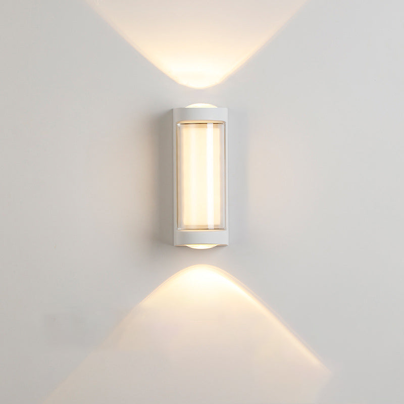 Simplicity Round Diamond PC Aluminum LED Wall Sconce Lamp