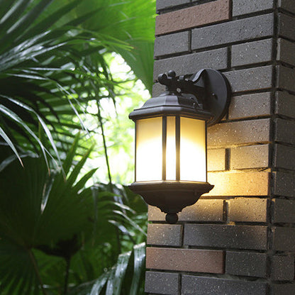 Scandinavian Glass Aluminum 1-Light Wall Sconce Lamp