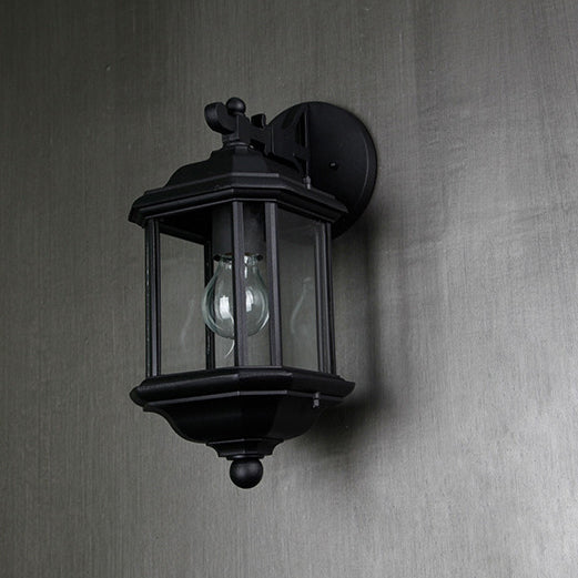 Scandinavian Glass Aluminum 1-Light Wall Sconce Lamp