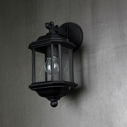 Scandinavian Glass Aluminum 1-Light Wall Sconce Lamp