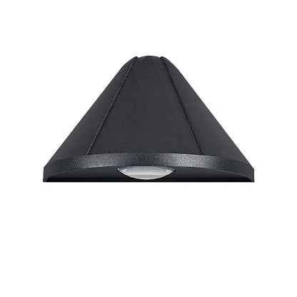 Triangle Waterproof Lens Aluminum LED Wall Sconce Lamp
