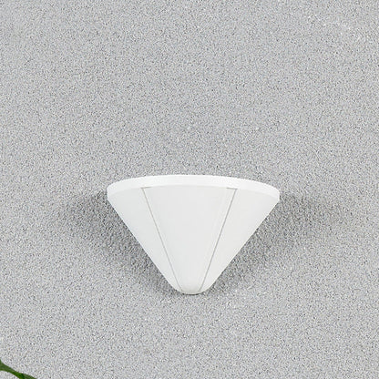 Triangle Waterproof Lens Aluminum LED Wall Sconce Lamp