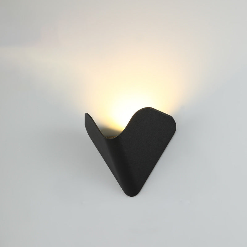 Triangle Circle Waterproof Aluminum LED Wall Sconce Lamp