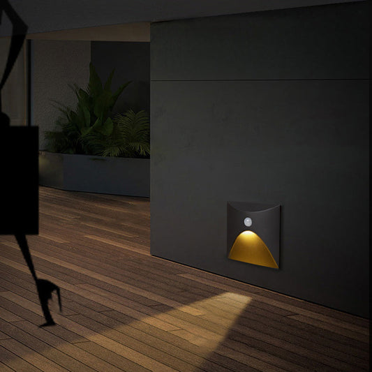 Simplicity Square Waterproof Aluminum LED Wall Sconce Lamp